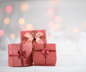 Photo graph of wrapped presents