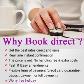 Why Book Direct 